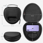 Fintie AirPods Max Sert Tama antas-Black