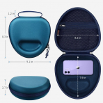 Fintie AirPods Max Sert Tama antas-Navy Blue