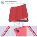 ProCase Galaxy Tab S6 Lite Klf (10.4 in)-Red