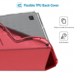 ProCase Galaxy Tab S6 Lite Klf (10.4 in)-Red