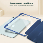 ProCase Smart Folio iPad Air M2 Klf (13 in)-Navy Blue