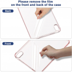 Procase Apple iPad Mini 7 effaf Klf -Clearpink