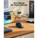 ProtoArc Bluetooth Vertical Ergonomik Mouse-Gray