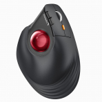 ProtoArc Bluetooth Vertical Trackball Mouse-Red