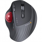 ProtoArc Bluetooth Vertical Trackball EM01 Mouse-Red Ball 