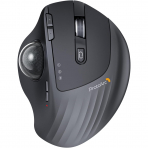 ProtoArc Bluetooth Vertical Trackball EM01 Mouse-Gray Ball 