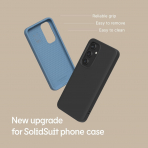 RhinoShield SolidSuit Galaxy S24 Plus Koruyucu Klf -Ocean Blue