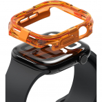 Rin gke Apple Watch 10 46mm Bumper Klf -Neon Orange 