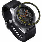 Rin gke Galaxy Watch 46mm Koruyucu Halka-Black Yellow