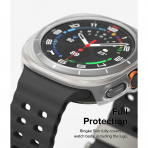 Rin gke Bumper Galaxy Watch Ultra 47mm Bumper Klf-Alpine Clear