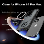 Ruky iPhone 15 Pro Max Klf-Grey