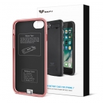 SAVFY iPhone 8  Bataryal Klf (3000 mAh)-Rose Gold