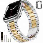 SUNFWR Apple Watch 9 45mm Kay-Silver Golden 