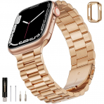 SUNFWR Apple Watch 9 45mm Kay-Rose Gold 