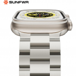 SUNFWR Apple Watch 9 45mm Kay-Gun Metal 