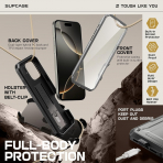 SUPCASE Apple iPhone 16 Pro UBP Klf-TiGray