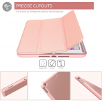 SURITCH Tam Korumal iPad Klf(10.2 in)-Rose Gold