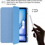 Soke iPad Pro 5/6.Nesil Klf (12.9 in)-Light Blue
