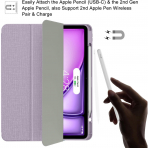 Soke iPad Pro 5/6.Nesil Klf (12.9 in)-Violet