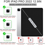 Soke Standl iPad Pro Klf (12.9 in)-Black