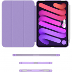 Soke Apple iPad Mini 7 Standl Klf-Lilac