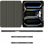 Soke Standl iPad Pro M4 Klf (13 in)-Black