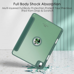 Soke Ultra Hybrid iPad Air Klf (11 in)-Midnight Green 