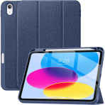 Soke Standl iPad 10.Nesil Klf (10.9 in)-Dark Blue