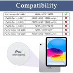 Soke Standl iPad 10.Nesil Klf (10.9 in)-Violet