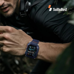 Suitisbest Stretchy Apple Watch Ultra 2.Nesil Kay-Navy Blue 