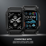 Suitisbest Stretchy Apple Watch Ultra 2.Nesil Kay-All Black 