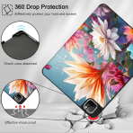 Tuiklol iPad Pro M4 Slim Klf (13 in)-Floral