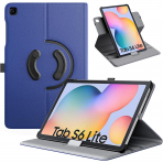 TMOVO Rotating Galaxy Tab S6 Lite Klf (10.4 in)-Navy Blue