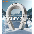 TORRAS COOLiFY Cyber Boyun Klimas (2024 Model)-Natural Titanium