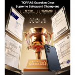 TORRAS Samsung Galaxy S25 Guardian Klf -Black