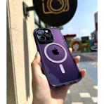 TORRAS Manyetik iPhone 14 Pro Max Klf -Glittery Purple 