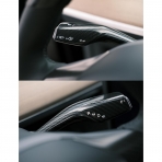 TPARTS Tesla Model 3/Y Uyumlu Direksiyon Kolu Kapa-Glossy Black