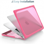 TWOLSKOO MacBook Pro Koruyucu Klf (16 in)-Pink