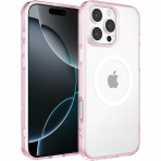 Temdan Apple iPhone 16 Pro effaf Klf -Pink