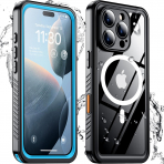 Temdan Apple iPhone 16 Pro Su Geirmez Klf -Blue