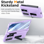 Temdan Kickstandl Galaxy Z Fold 6 Klf -Purple