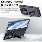 Temdan Kickstandl Galaxy Z Fold 6 Klf -Black