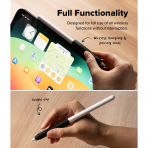 Rin gke Apple Pencil Pro Silikon Klf -Black