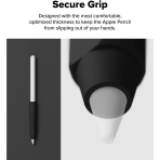 Rin gke Apple Pencil Pro Silikon Klf -Black