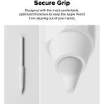 Rin gke Apple Pencil Pro Silikon Klf -White