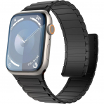 TiMOVO Apple Watch 10 46mm Manyetik Kay-Black