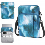 TiMOVO Cepli Laptop antas (13.3-14 in)-Cloud Peacock Blue