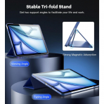 TiMOVO Standl iPad Air Klf (13 in)-Navy Blue