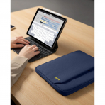 Tomtoc A18 Tablet antas (12.9/13 in)-Navy Blue