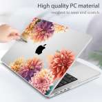 Tuiklol MacBook Pro Sert Kabuk Klf (14 in)-Big Flower 